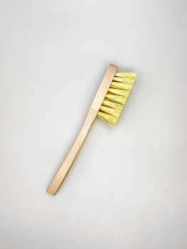 Preview: Hufbürste / Fibre geschwungen, Holz geölt